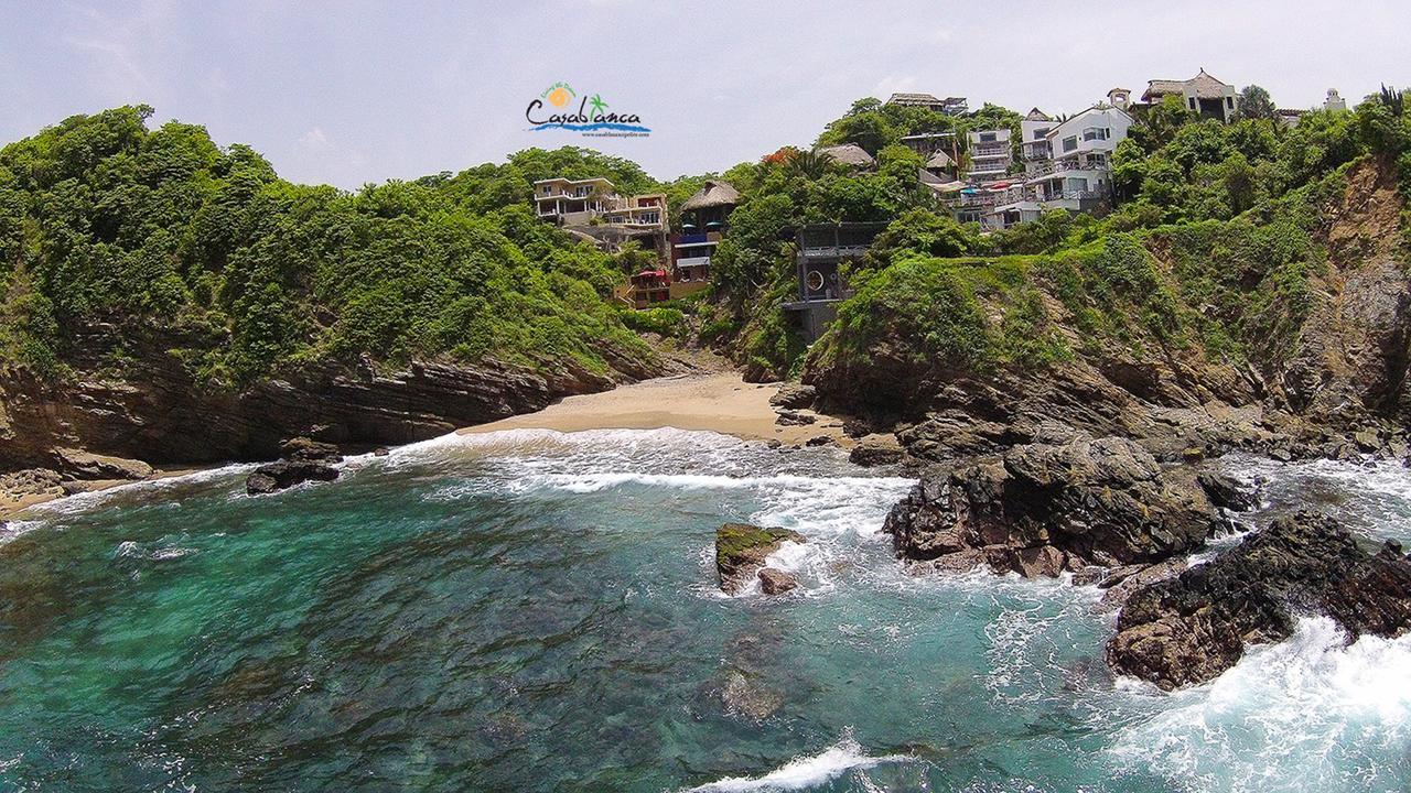 Casablanca Guest House - Adults Only - Starlink Internet! Zipolite Bagian luar foto
