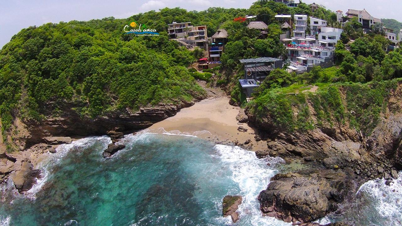 Casablanca Guest House - Adults Only - Starlink Internet! Zipolite Bagian luar foto