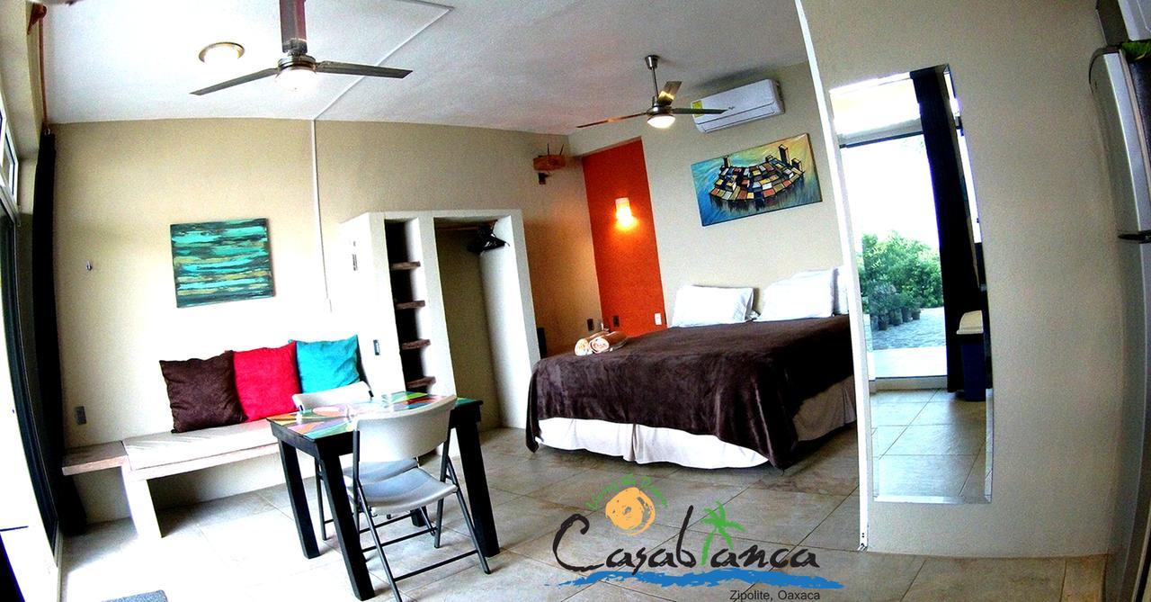 Casablanca Guest House - Adults Only - Starlink Internet! Zipolite Bagian luar foto